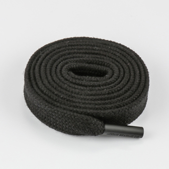 High Quality Black Shoelace with Aglet-YLDSW001