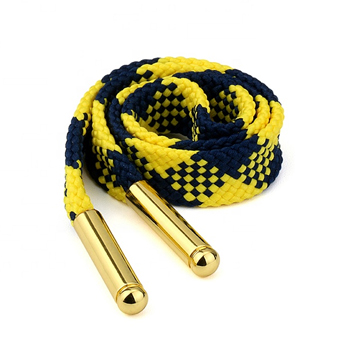  Shoelace with gold aglet-NEL1207