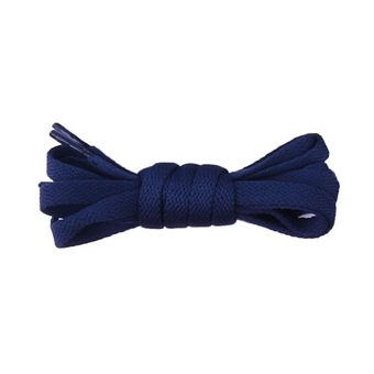 Personalized Flat Navy Blue Shoelace for Wholesale-CB12802