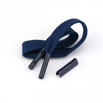 Navy Blue Shoelace Tips-DB156