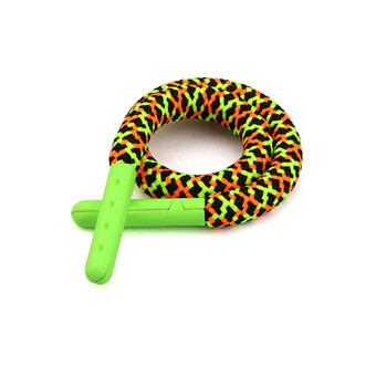 Customized Draw String Cord with Green Metal Tips-DB168