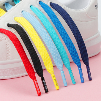 High Quality Flat Shoelace with Metal Aglet-DB184