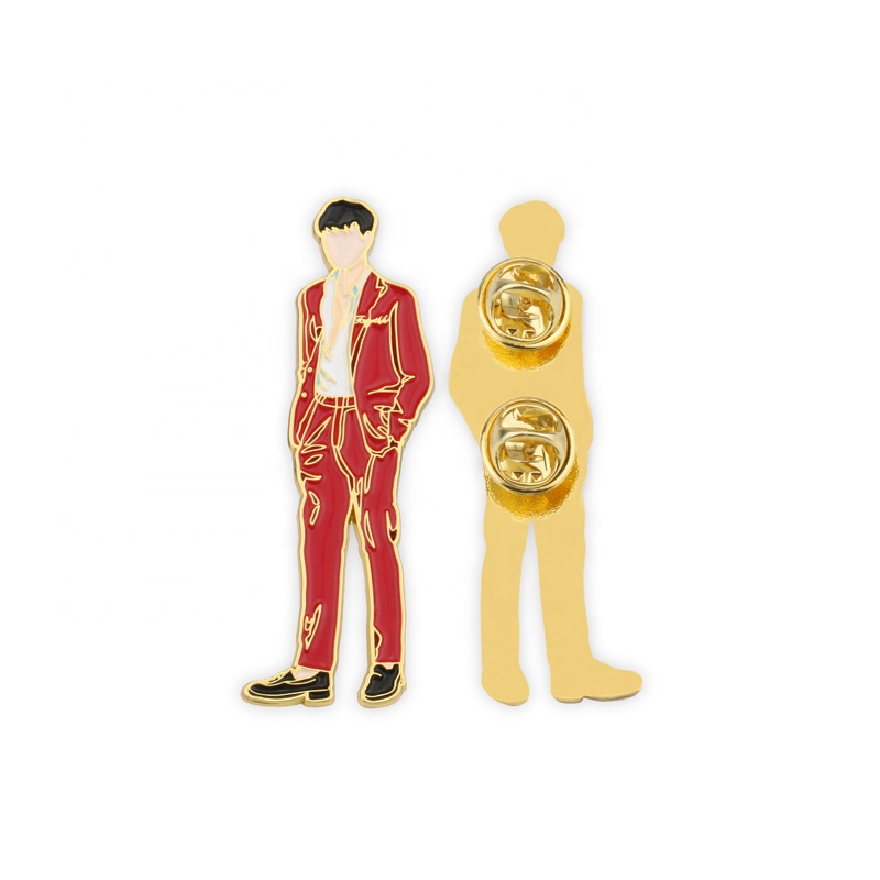 Character Brooch Pin Metal Brooch-NS021001