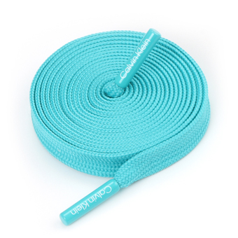 Turquoise Shoe Laces with Metal Aglet-IB185