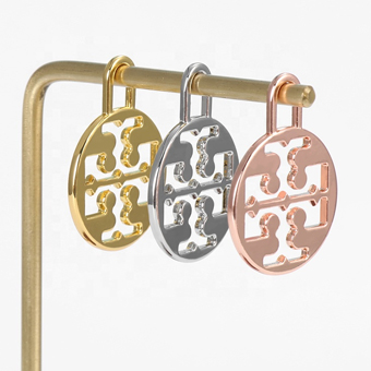 Gold/Silver/Rose Gold Color Round Pendant-PB1