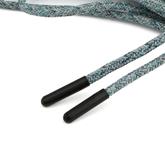 Black Metal Aglet Cord End-DB205