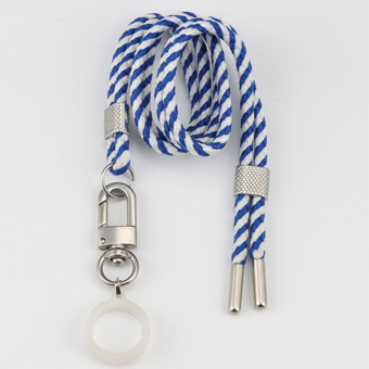 Blue String Necklace