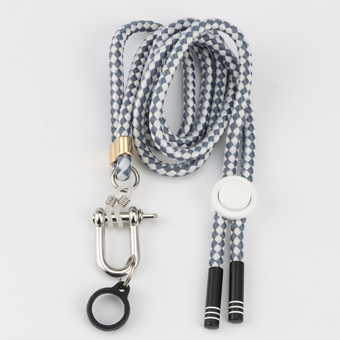 Grey String Necklace