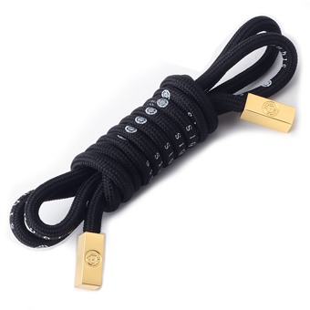 Black Hoodie String with Metal Aglet-DB212