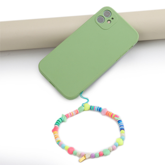 Olive-Green Phone Case with Beads Bra-PB27