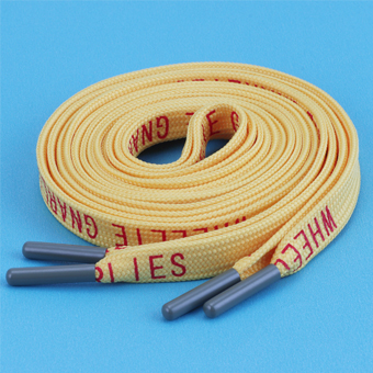 Yellow Flat Shoelace-YB216