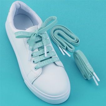 Mint Green Flat Shoelace-MB216