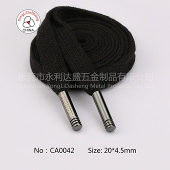 Shoe laces Metal Aglets Metal Tip-CA0042