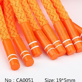 drawstring cord end with metal aglets-CA0051